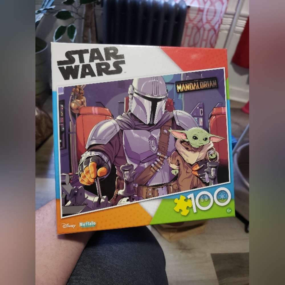 Disney Green and Orange Puzzle Game